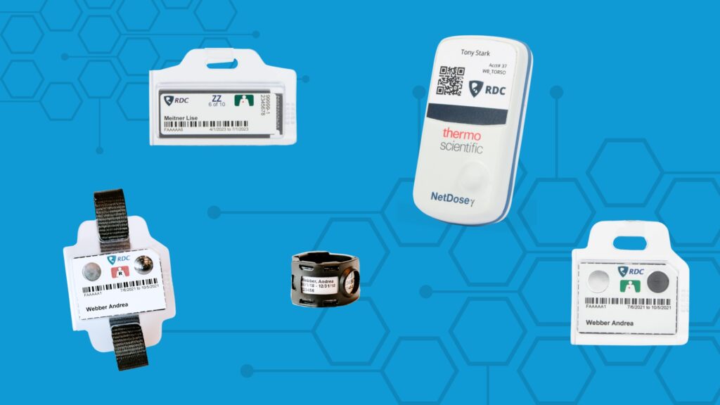 OSL, digital, and TLD badges from Radiation Detection Company.