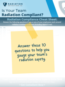 Blurred Radiation Compliance Cheat Sheet