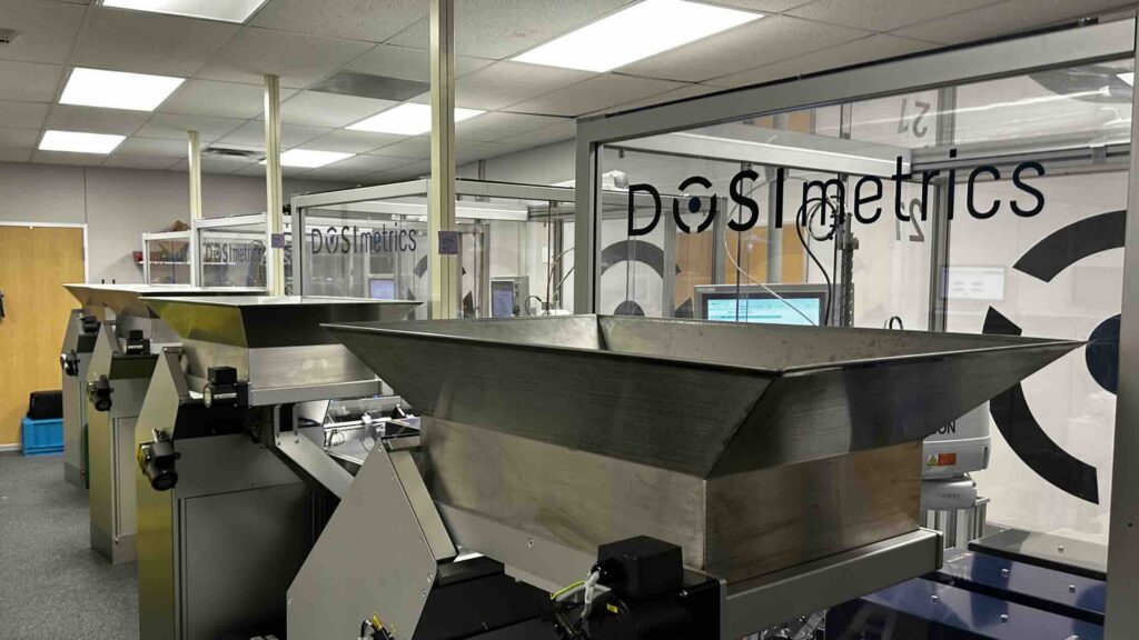 The dosimeter processing lab at Radiation Detection Company (RDC).