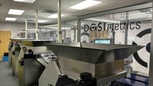 The dosimeter processing lab at Radiation Detection Company (RDC).